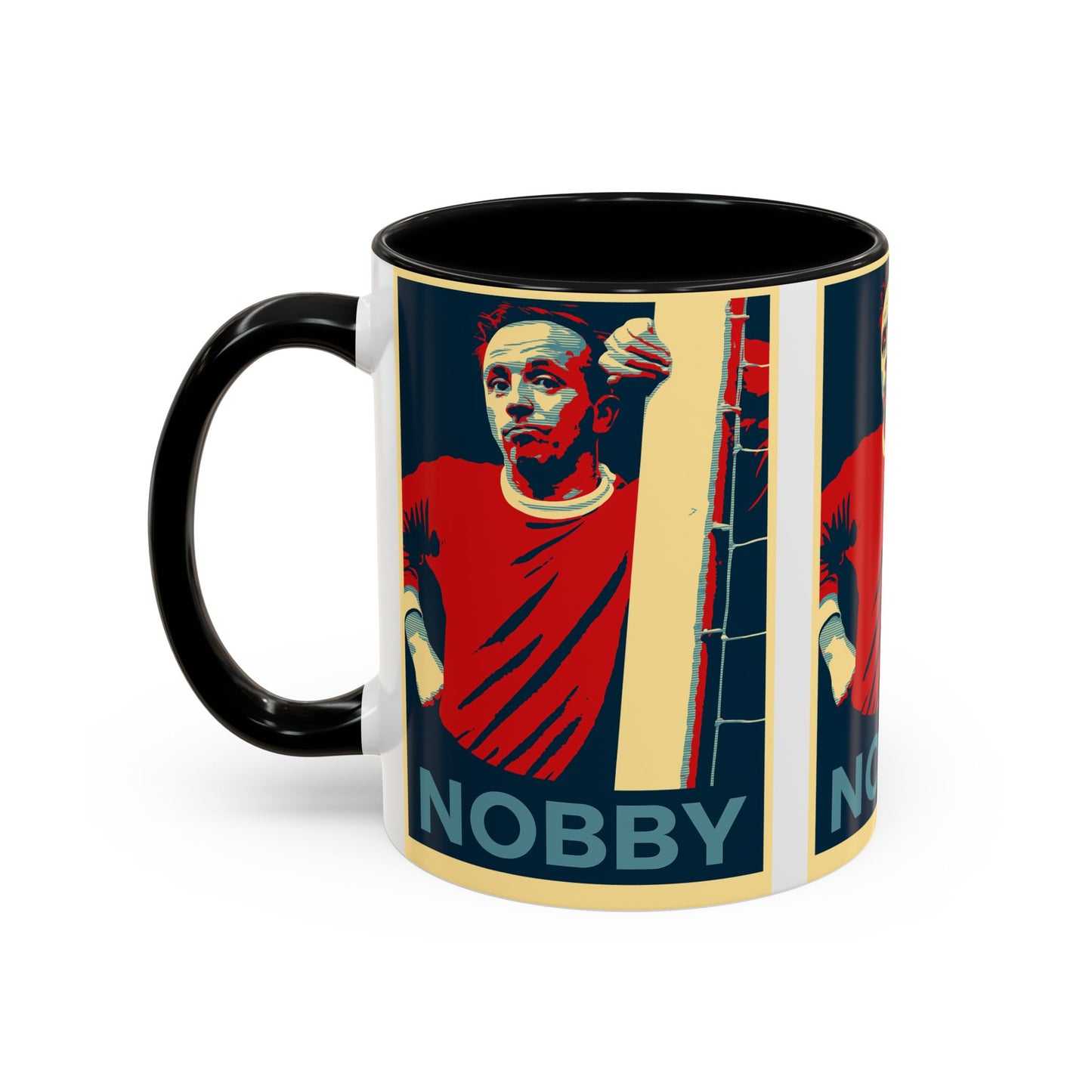 Nobby Stiles Hope Poster Mug - Manchester United
