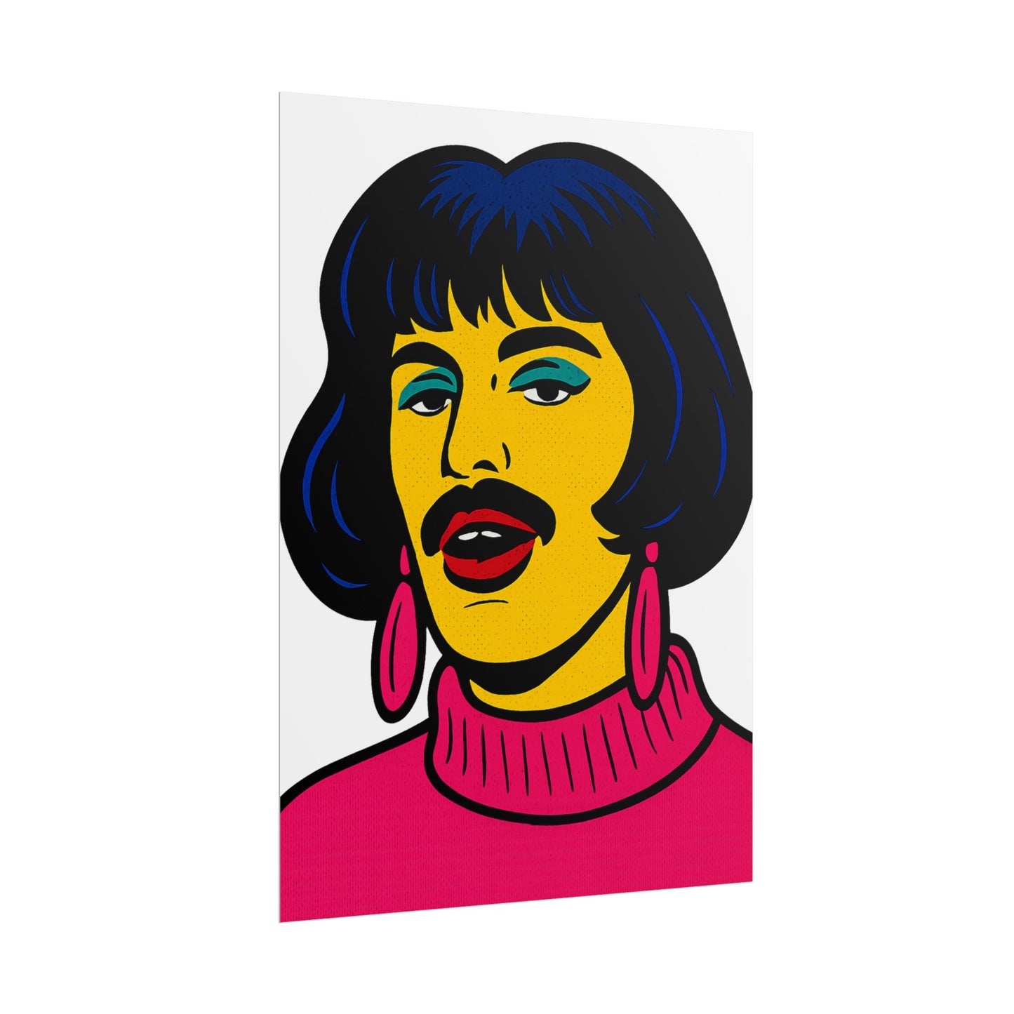 Mercury Pop Art I Want To Break Free Poster