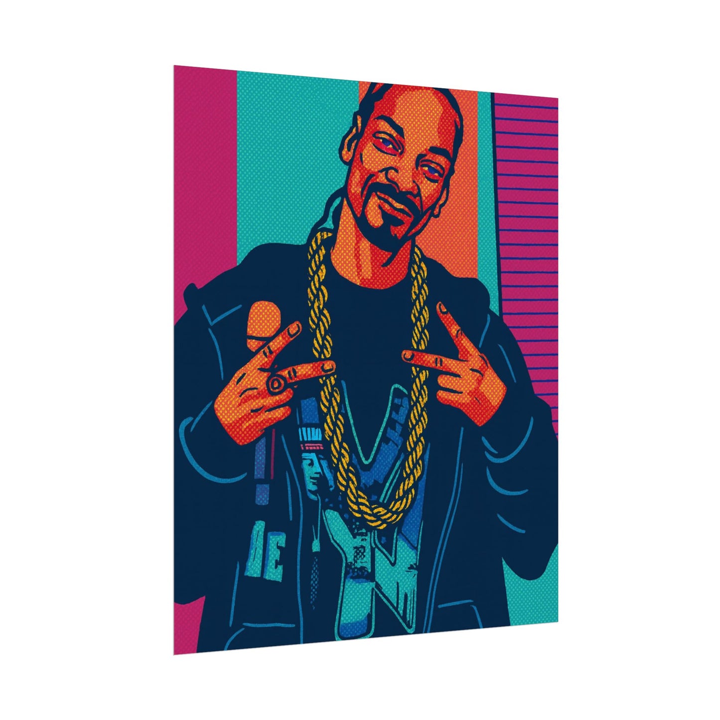 Snoop Dogg Pop Art Poster