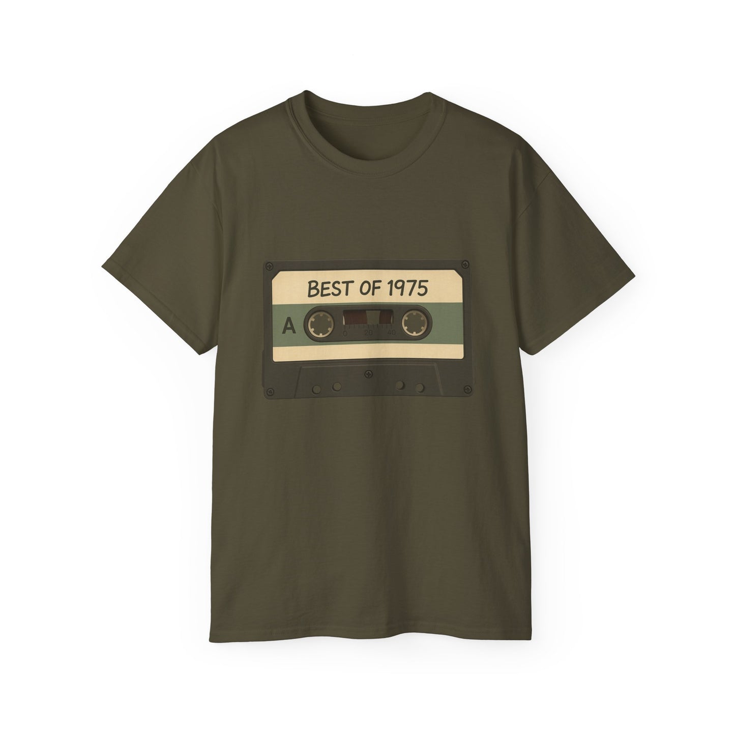 Retro Cassette Tape Best of 1975 T-Shirt
