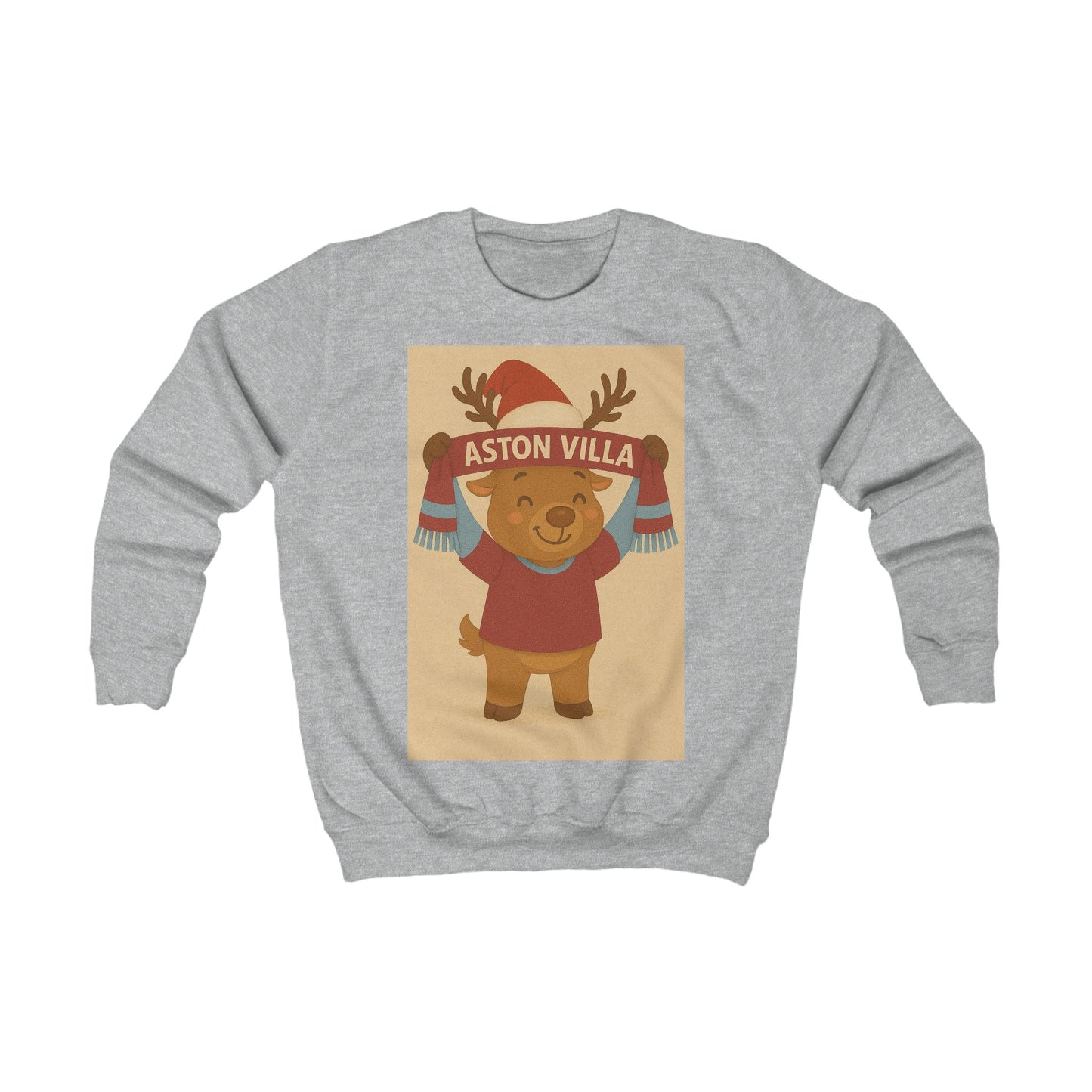 Children’s Aston Villa Reindeer Christmas Jumper