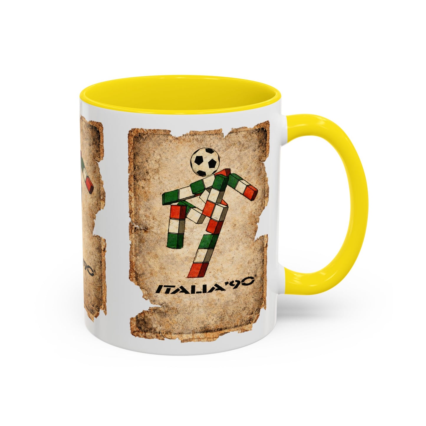 Italia 90 Ciao Mascot Poster Coffee Mug (11, 15oz)