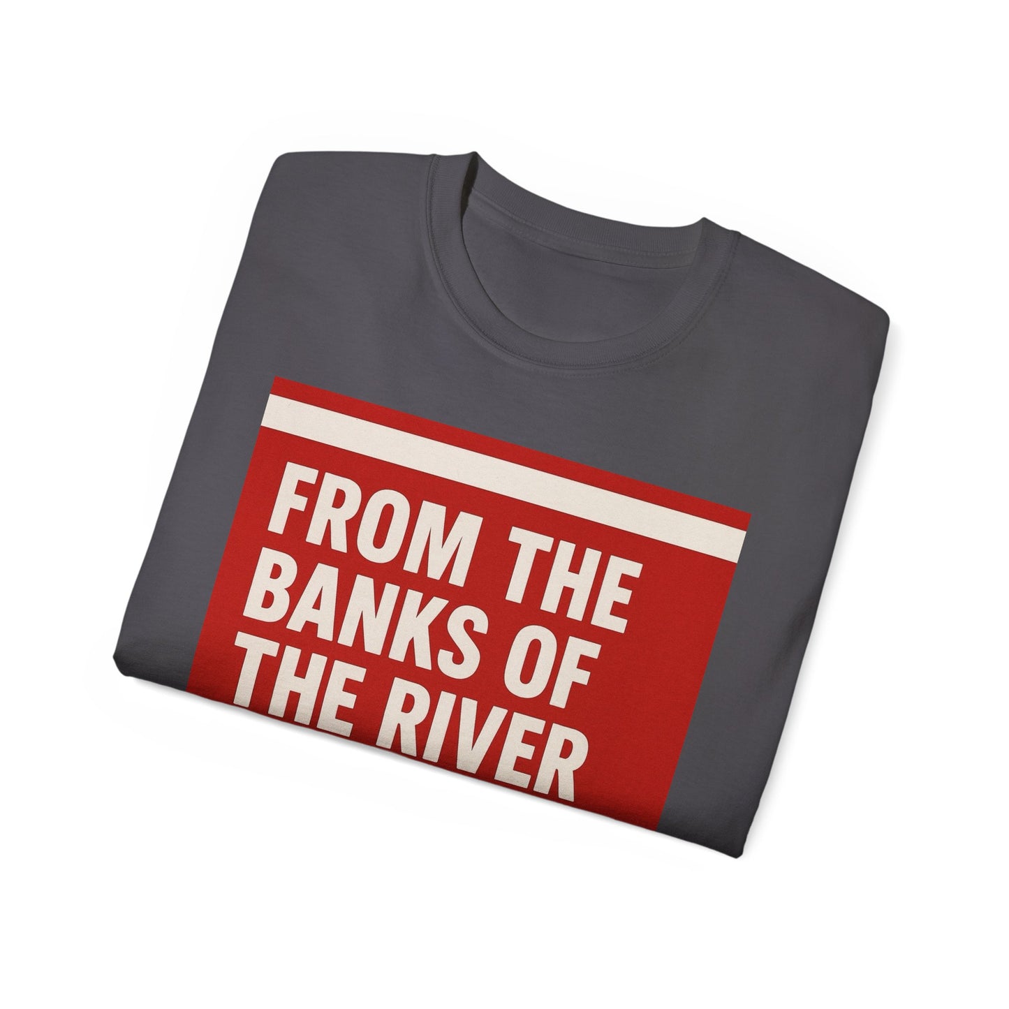 Manchester United From The Banks Of The River Irwell T-Shirt