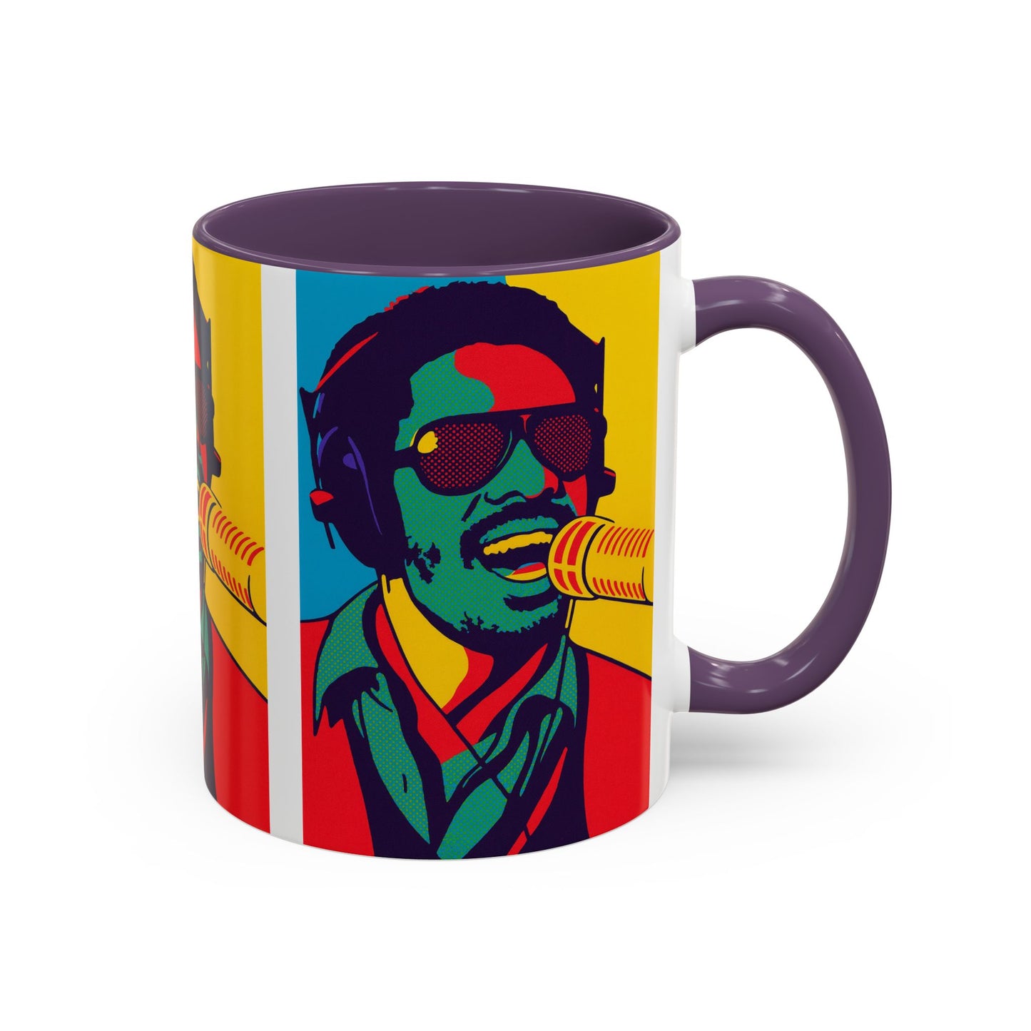 Stevie Wonder Pop Art Mug