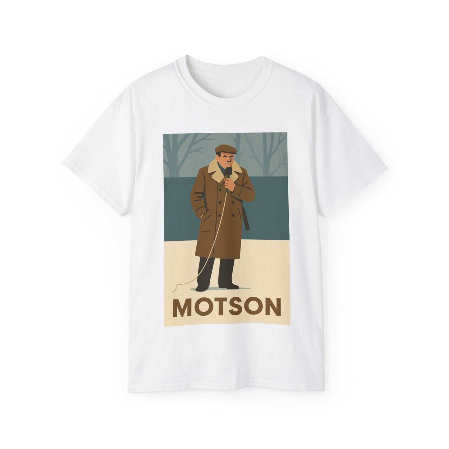 John Motson In The Snow T-Shirt