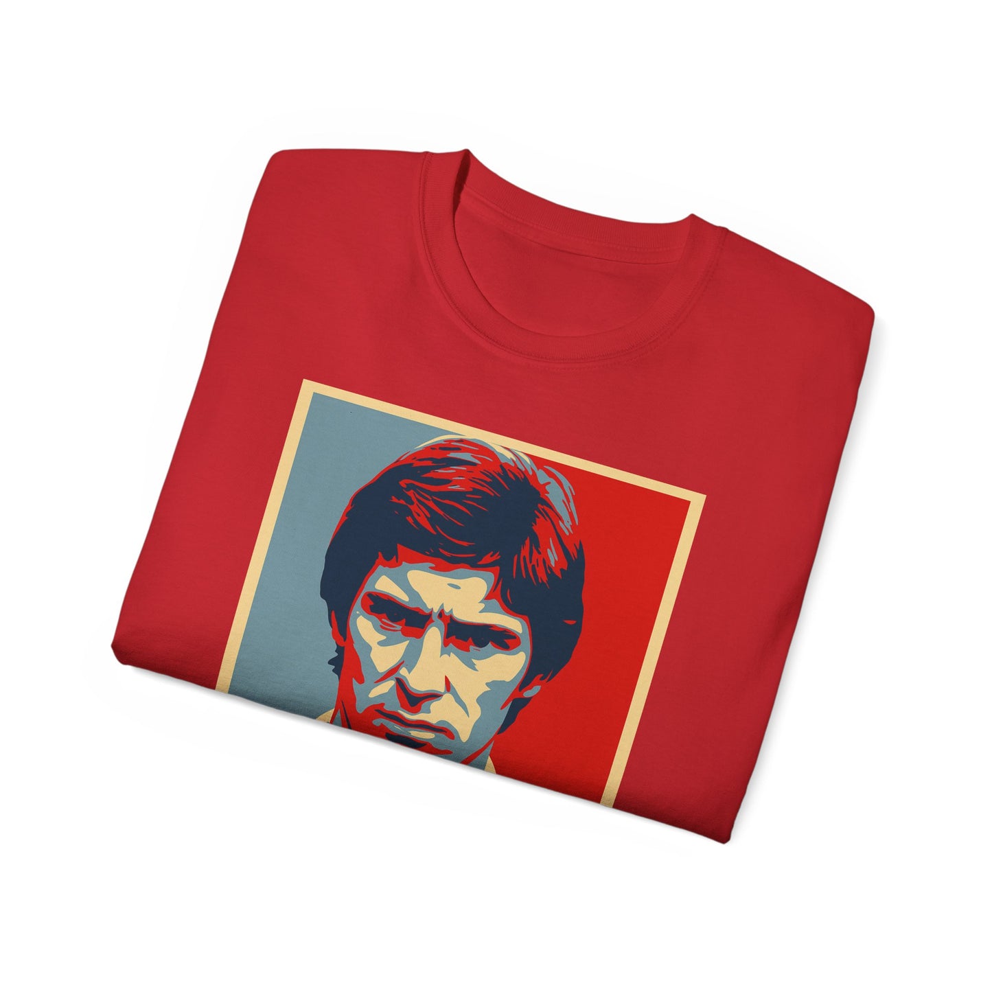 Martin Buchan Hope Poster T-Shirt - Manchester United