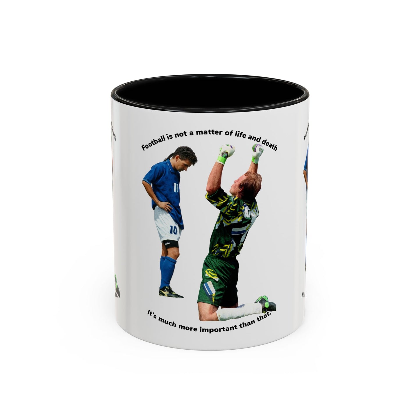 Roberto Baggio Football Life and Death Mug