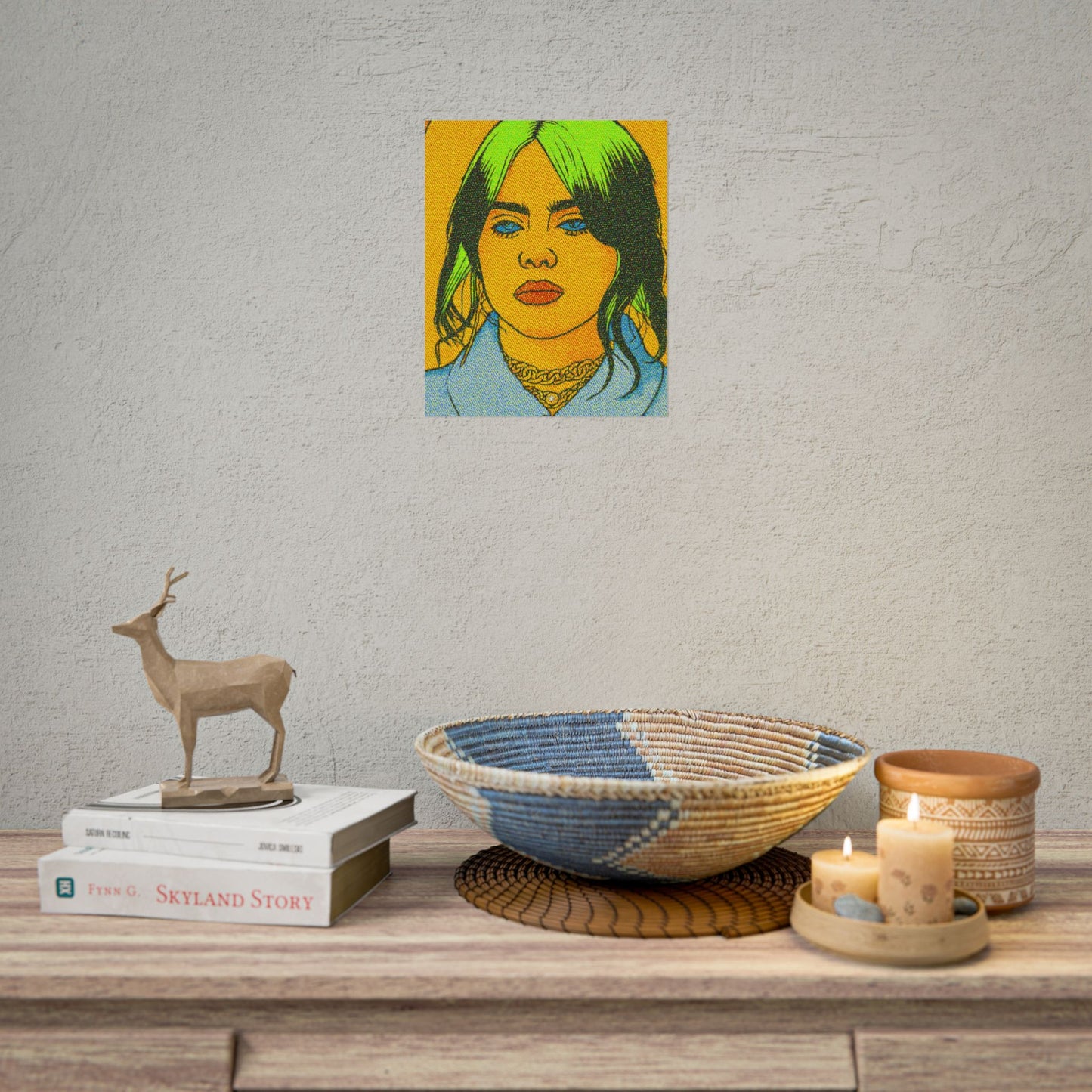 Billie Pop Art Poster