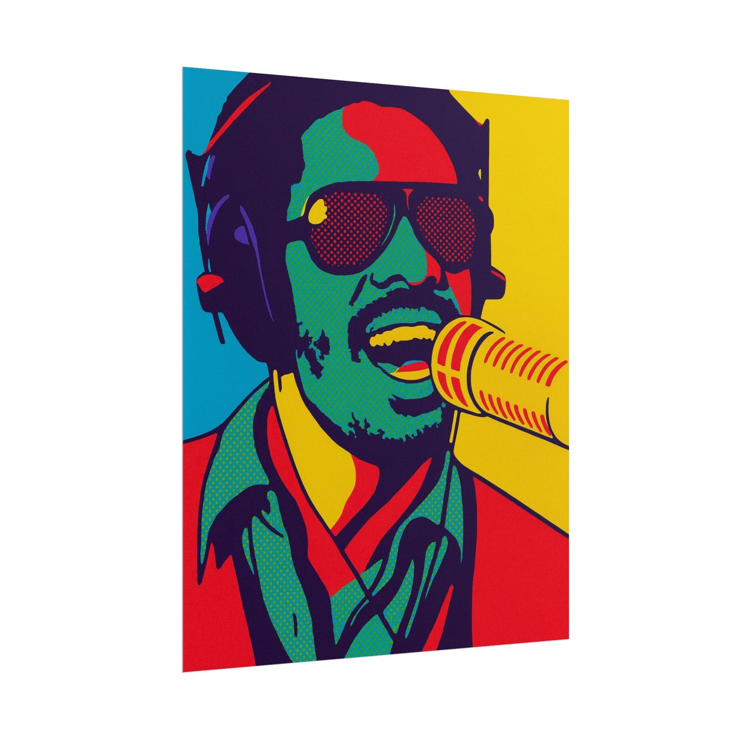 Stevie Wonder Pop Art Poster