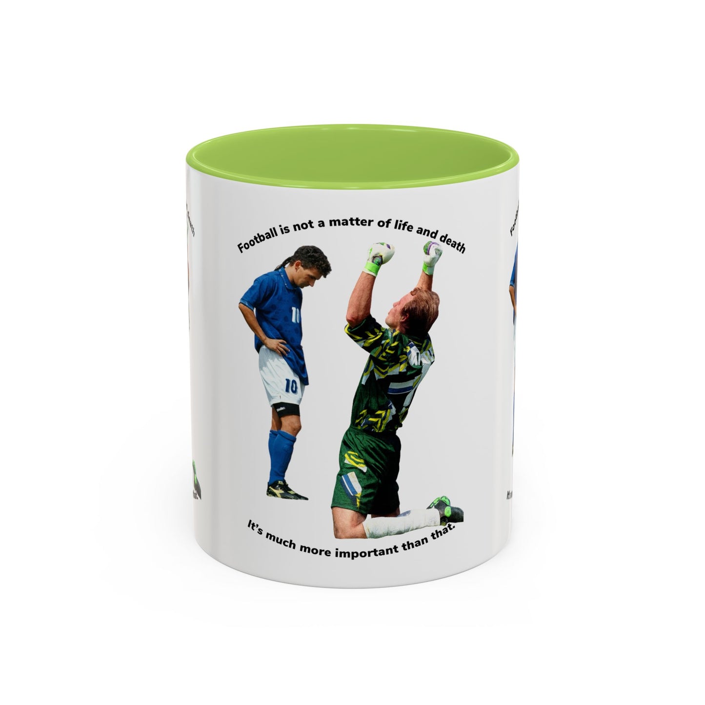 Roberto Baggio Football Life and Death Mug