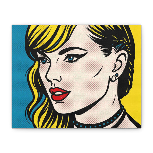 Taylor S w i f t Pop Art Canvas