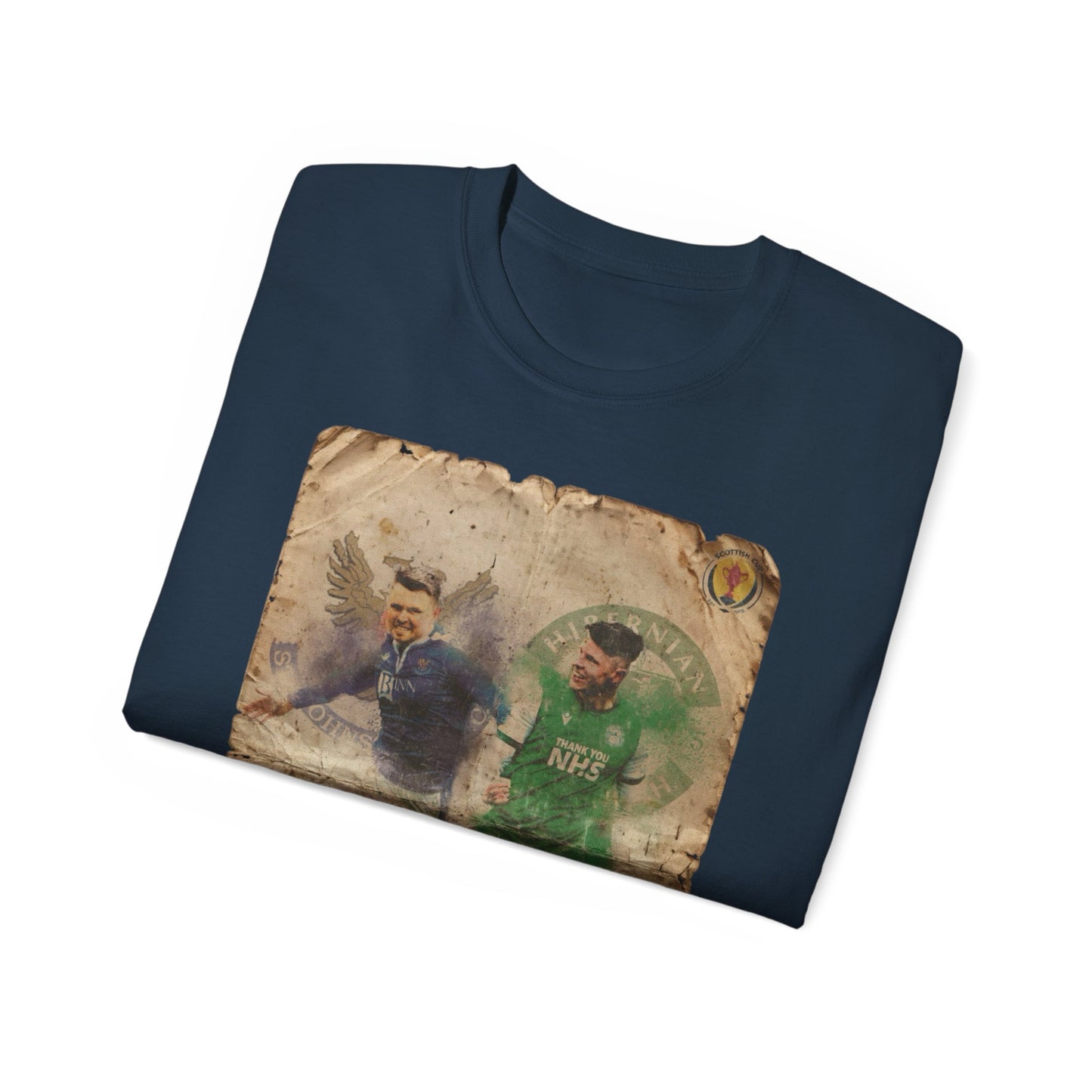 2021 Scottish challenge cup final St Johnstone Hibernian Programme Poster Unisex Ultra Cotton Tee