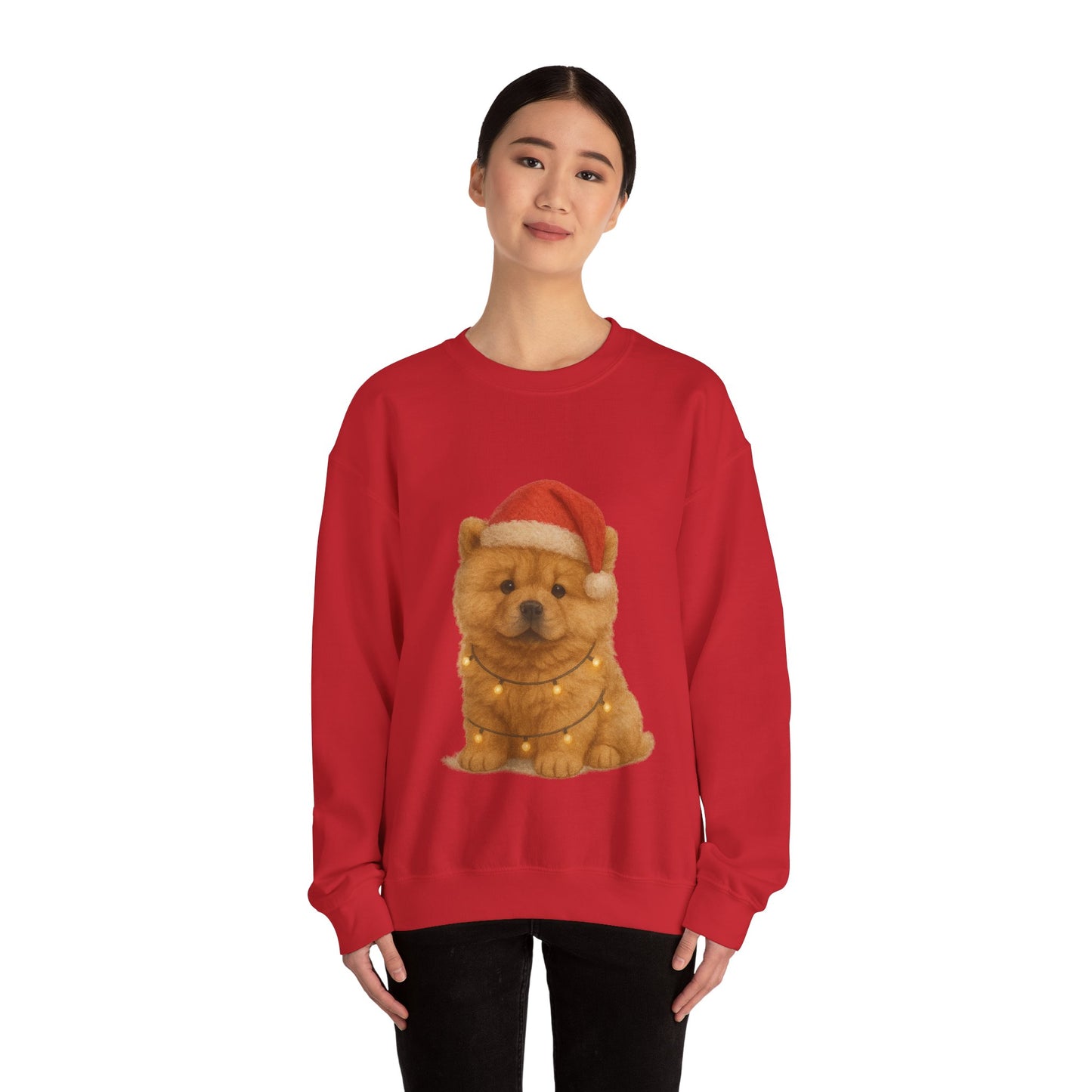 Chow Chow Puppy Christmas Jumper