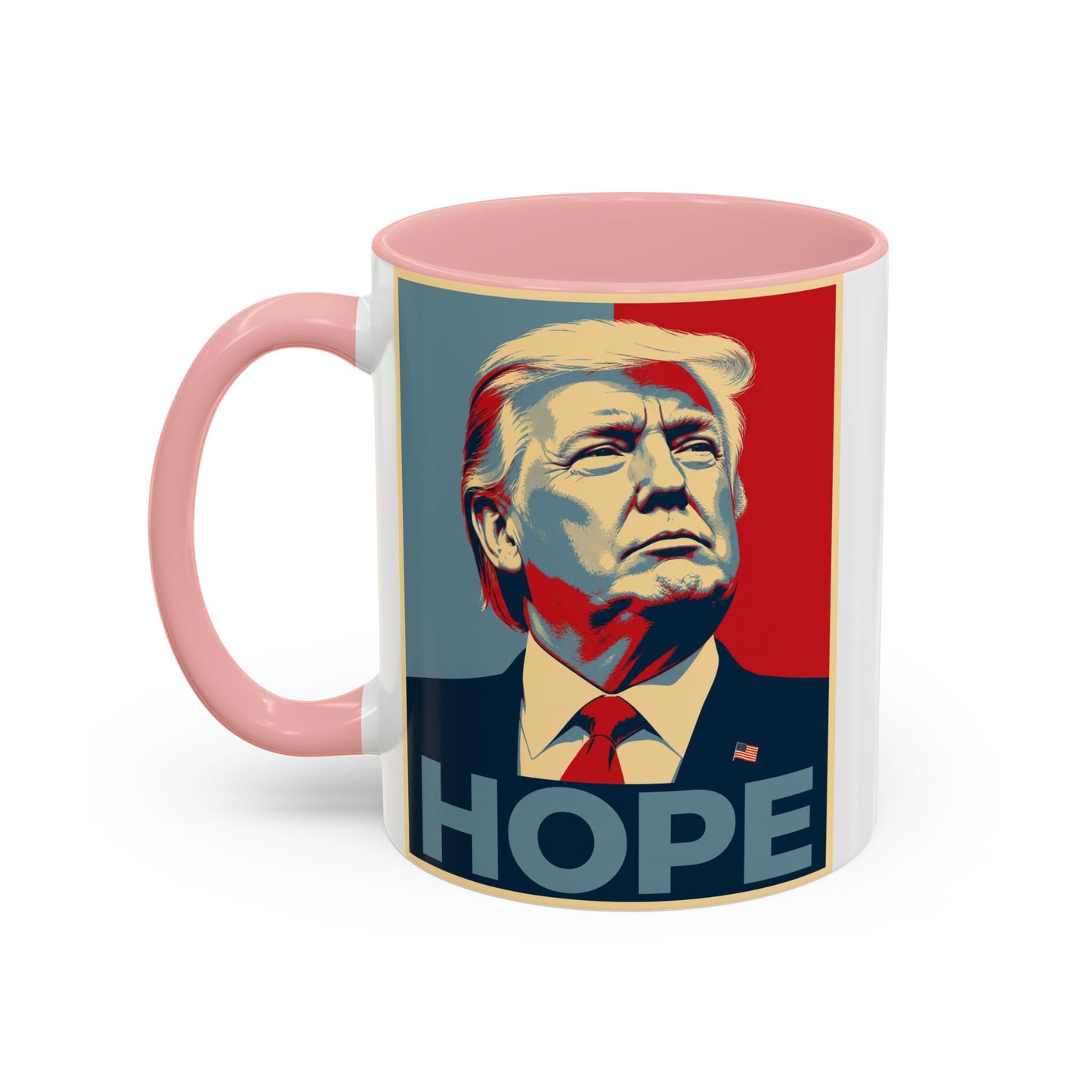 Donald Trump Hope Mug Accent Coffee Mug US Shipment (11, 15oz)