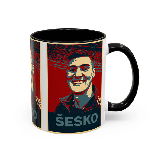 Benjamin Sesko Signing Mug