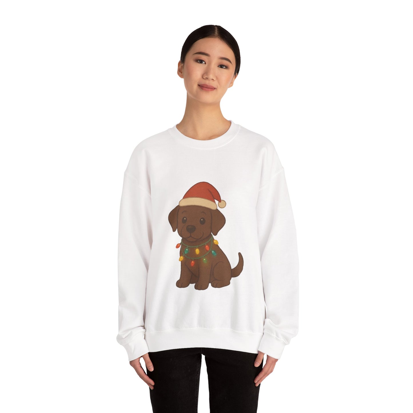Christmas Chocolate Labrador Sweatshirt