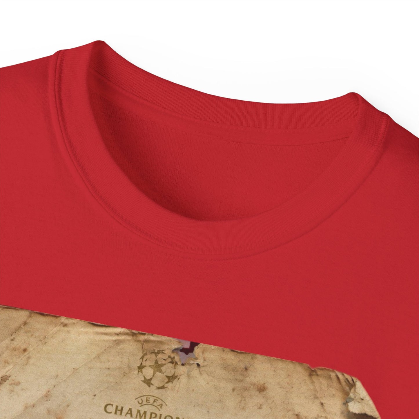 2008 UCL Final Poster Manchester United Chelsea Ultra Cotton Tee