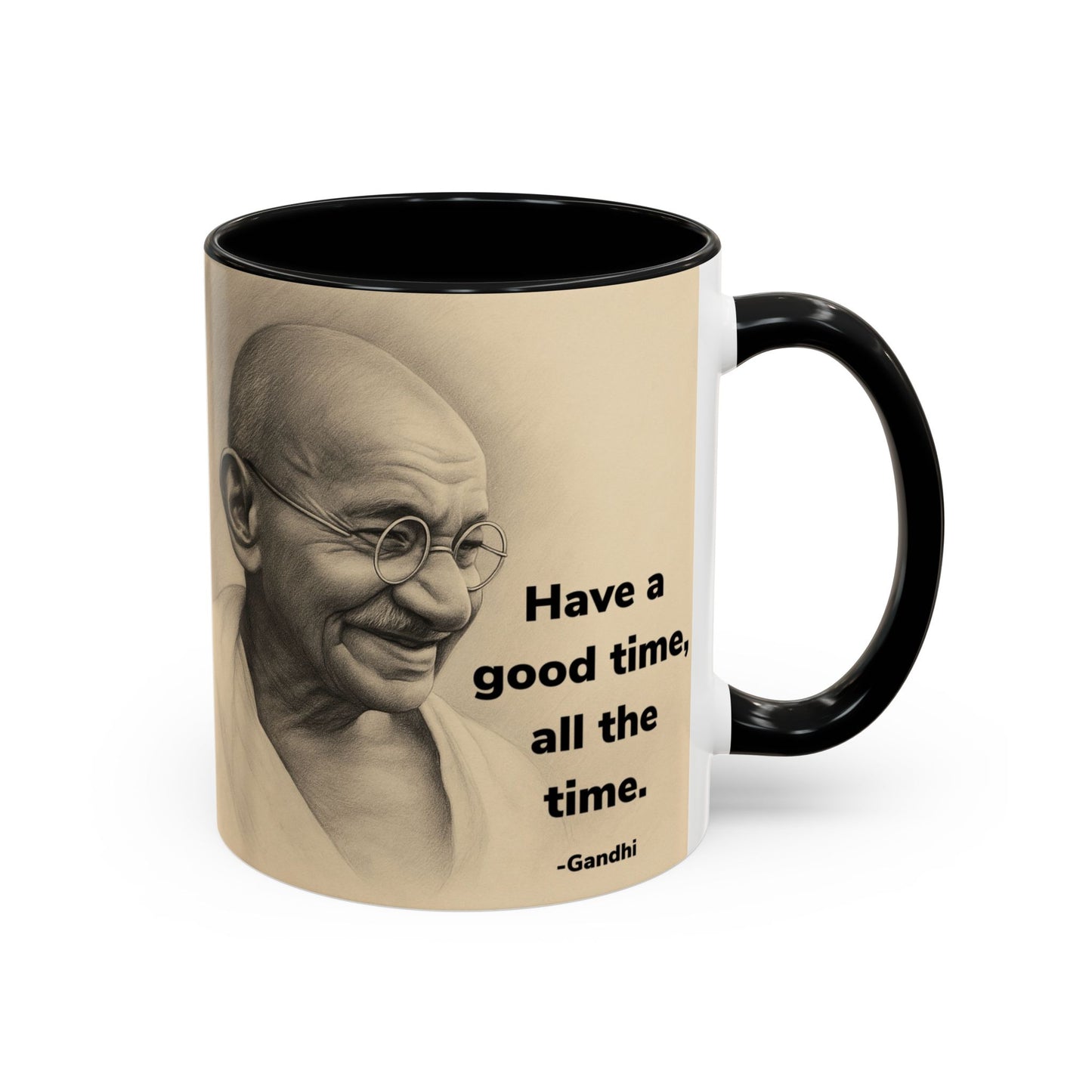 Inspirational Gandhi Quote Mug