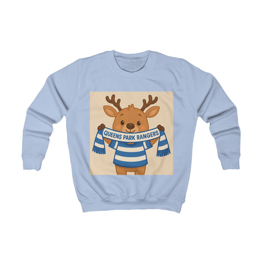 Children’s QPR Reindeer Christmas Jumper