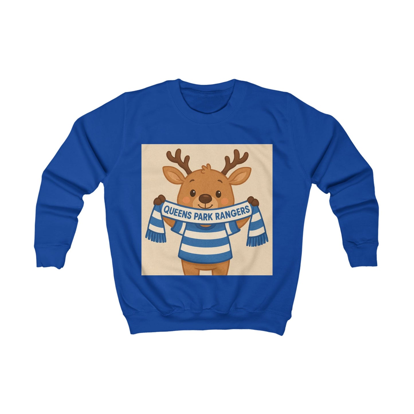 Children’s QPR Reindeer Christmas Jumper