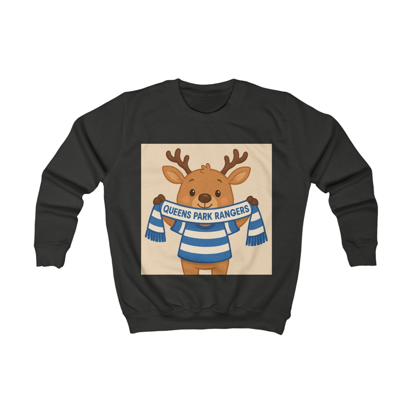 Children’s QPR Reindeer Christmas Jumper