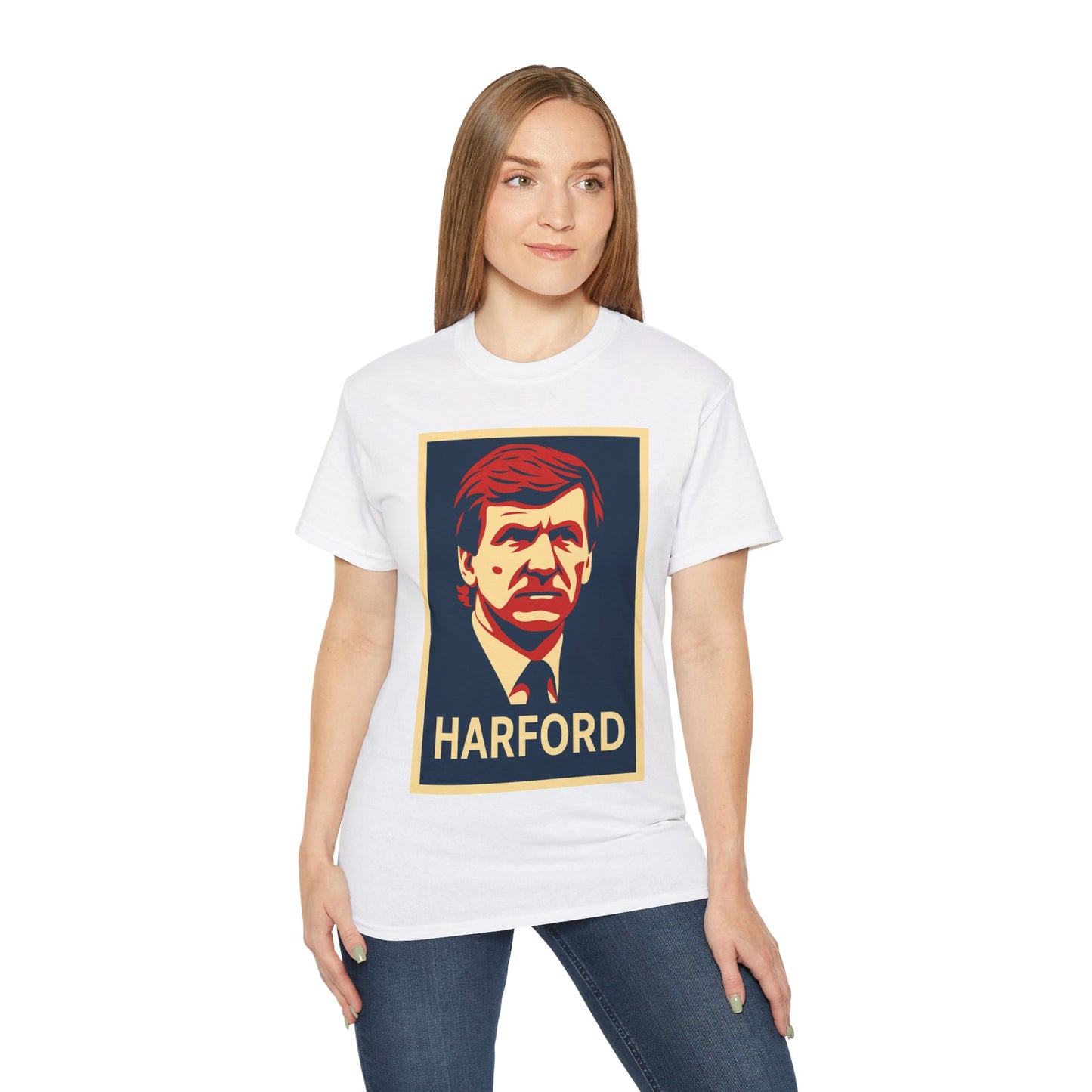 Ray Harford Hope Poster T-Shirt - Luton Town