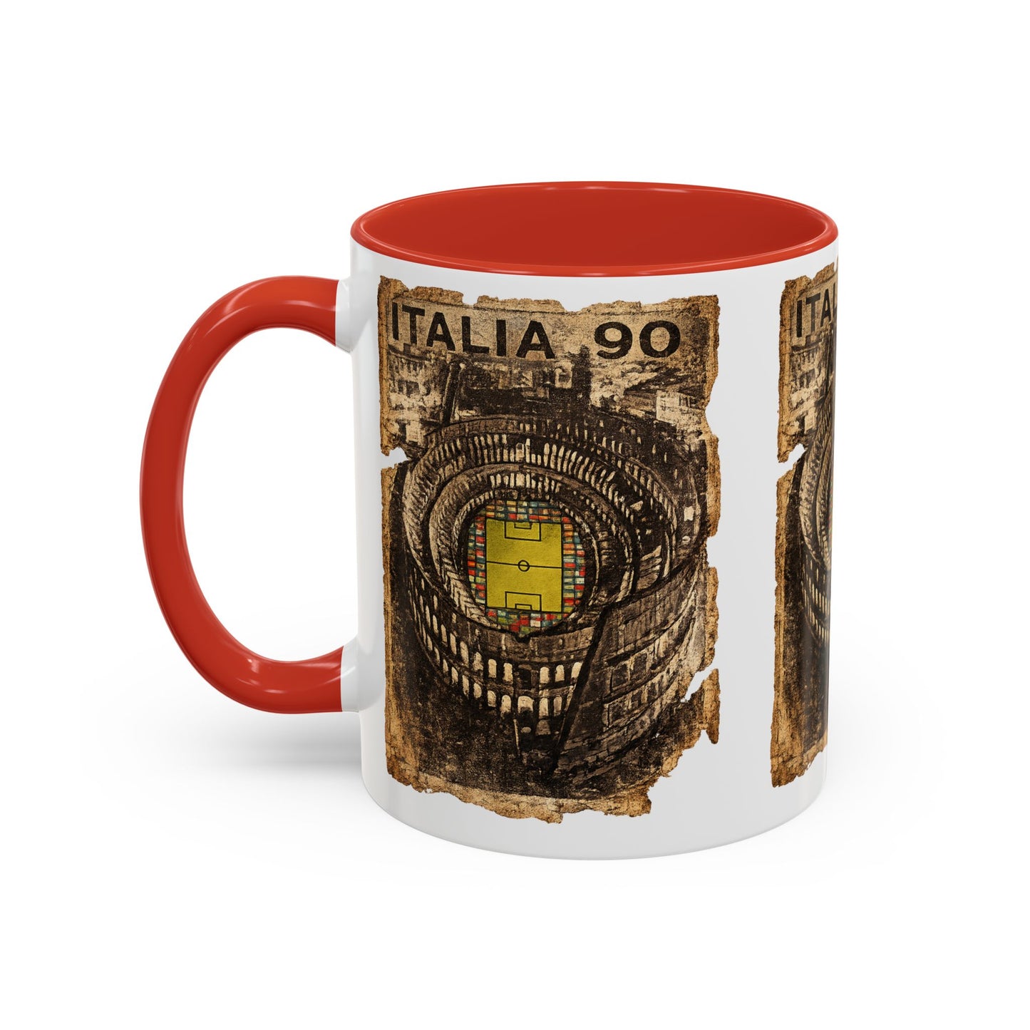 Italia 90 World Cup Poster Coffee Mug (11, 15oz)