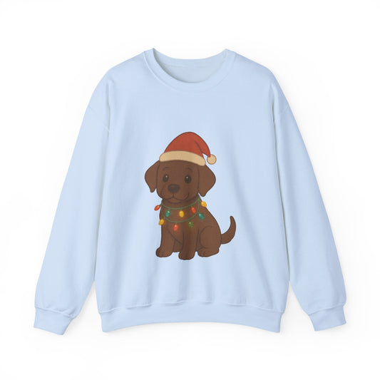 Christmas Chocolate Labrador Sweatshirt