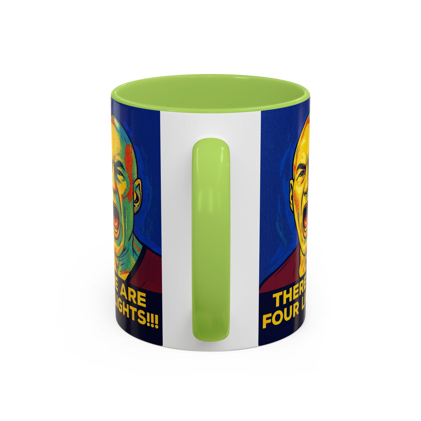 Star Trek Captain Picard Four Lights Mug