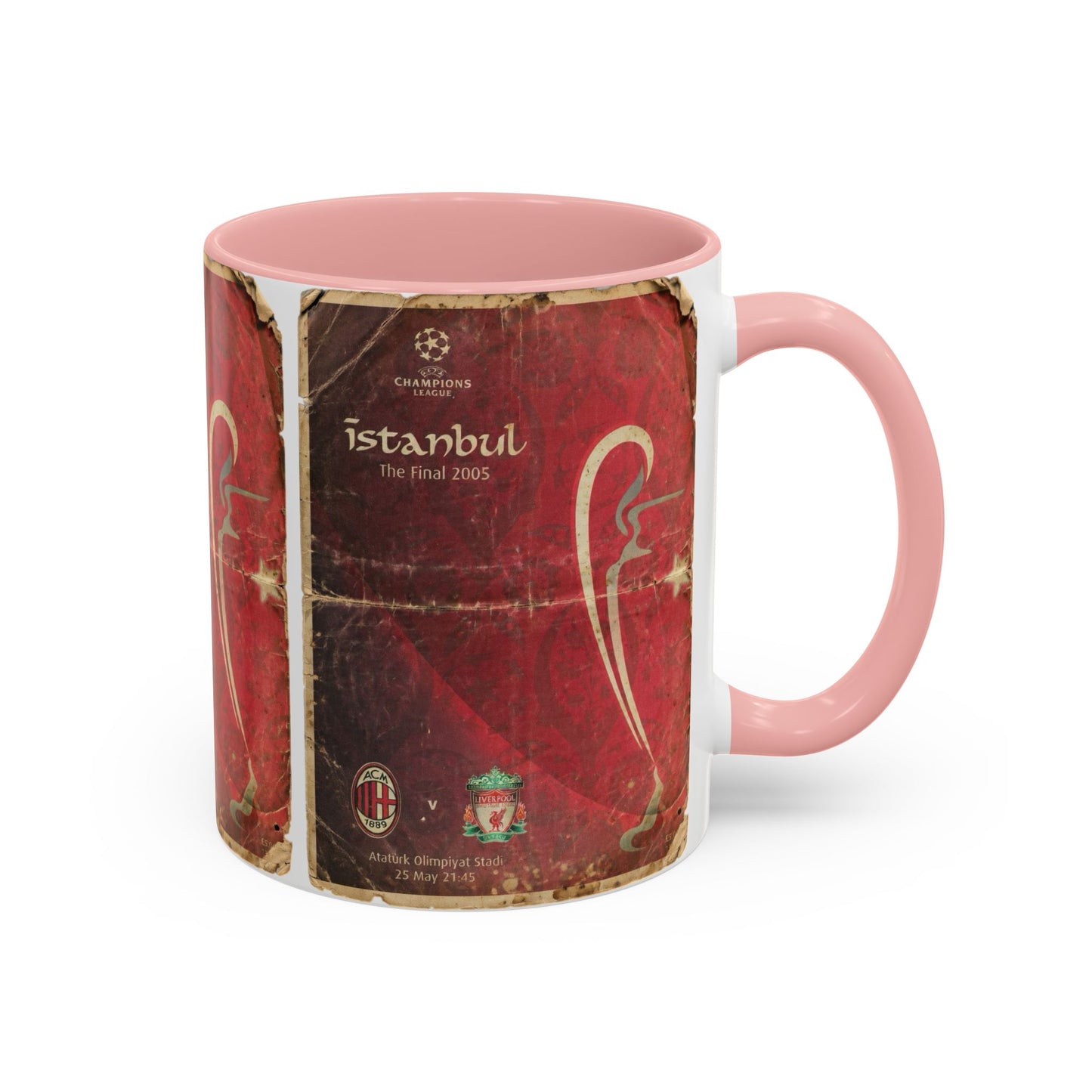 2005 UCL Final Liverpool AC Milan Poster Coffee Mug (11, 15oz)