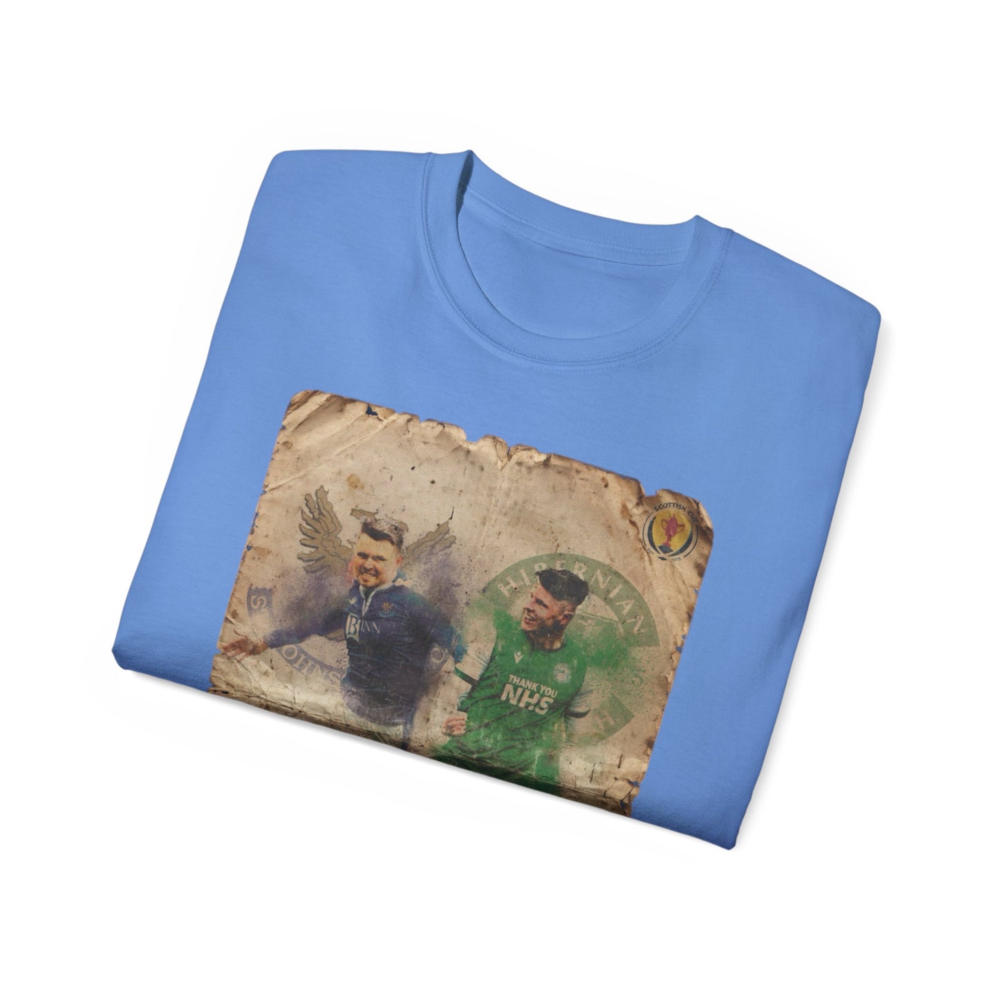 2021 Scottish challenge cup final St Johnstone Hibernian Programme Poster Unisex Ultra Cotton Tee