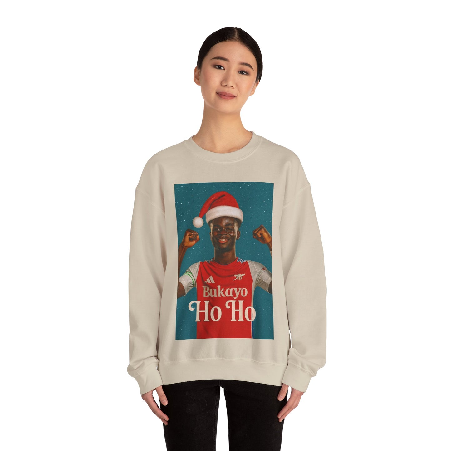 Bukayo Saka Arsenal Christmas Jumper