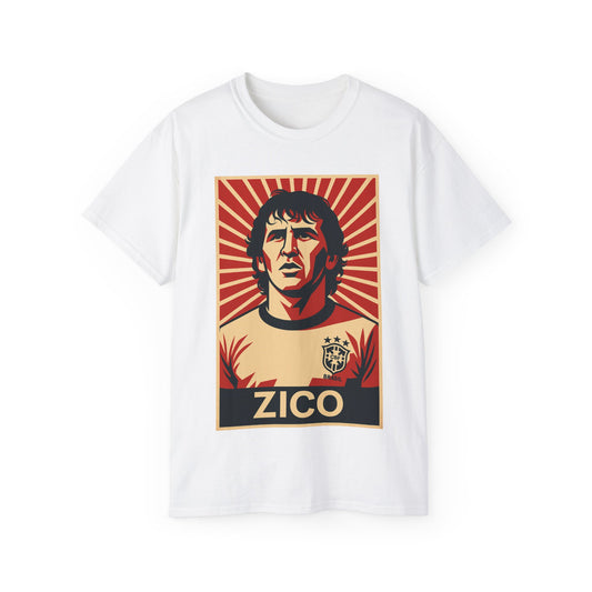 Zico Poster T-Shirt - Brazil