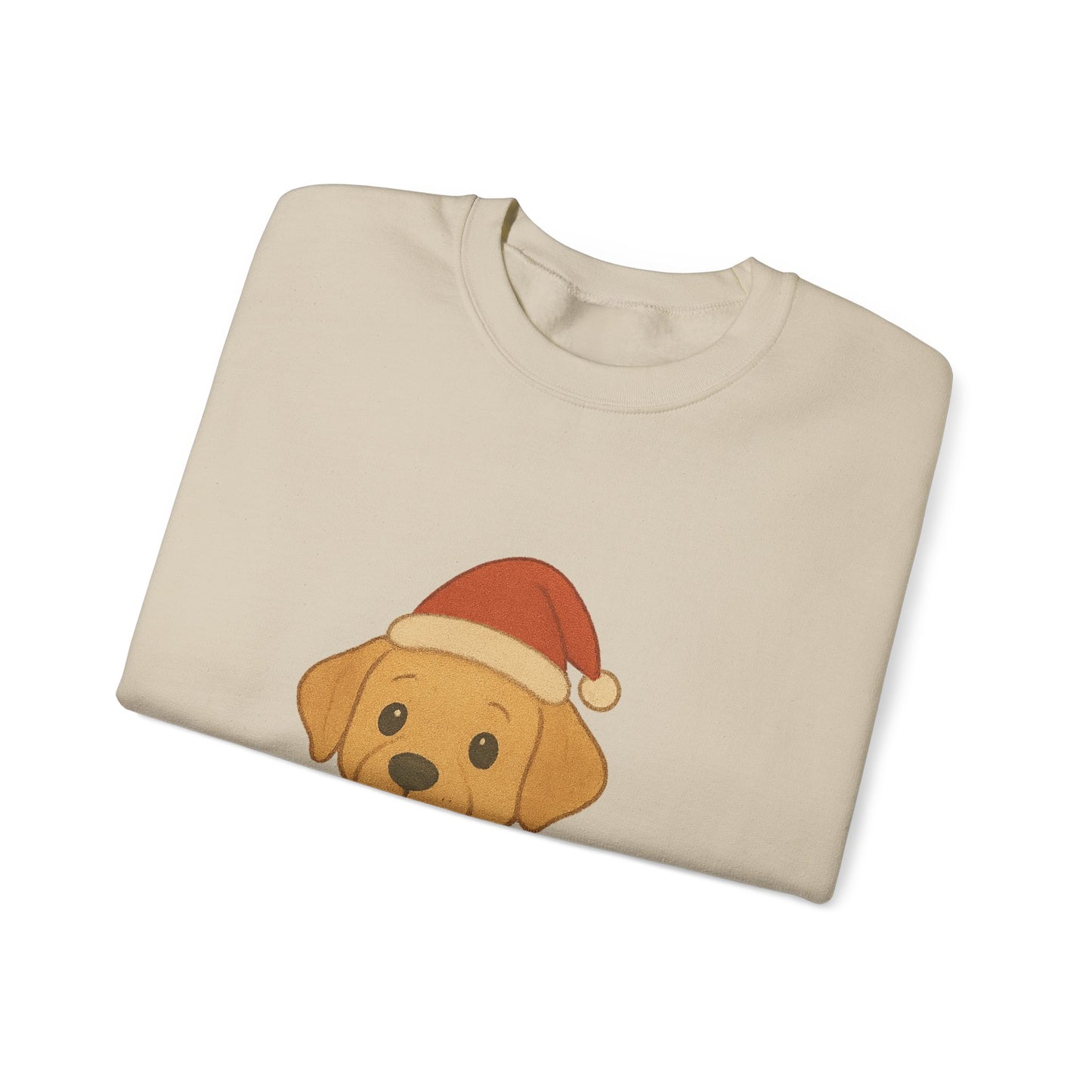 Cute Christmas Labrador Puppy Sweatshirt