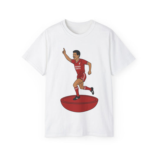 Ian Rush Cartoon Subbuteo T-Shirt - Liverpool