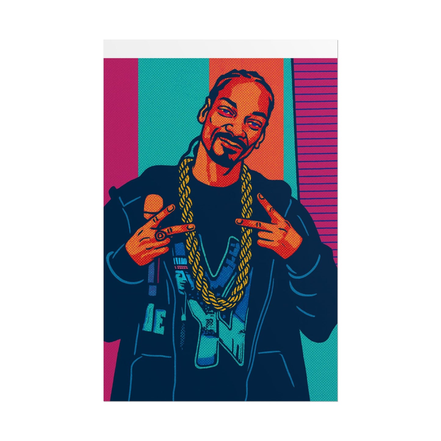 Snoop Dogg Pop Art Poster