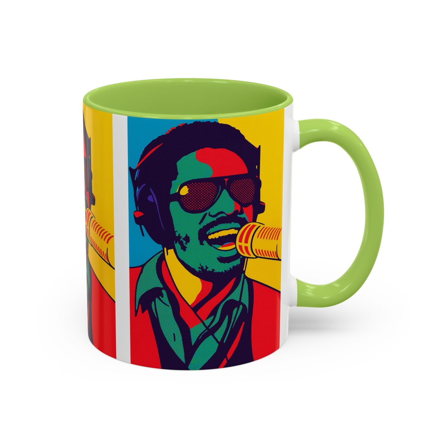 Stevie Wonder Pop Art Mug