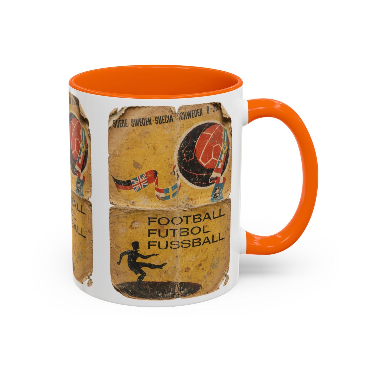 Sweden 58 World Cup Poster Coffee Mug (11, 15oz)