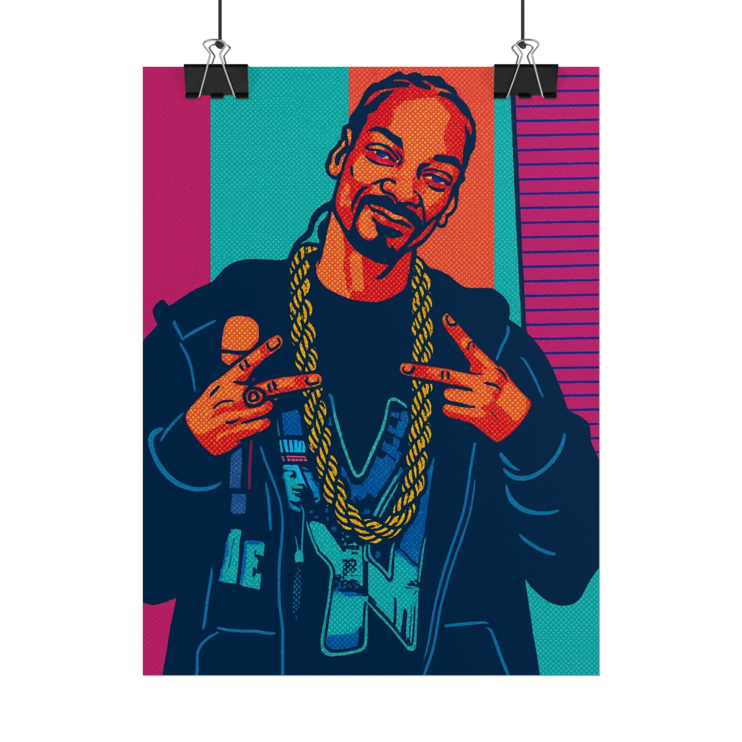 Snoop Dogg Pop Art Poster