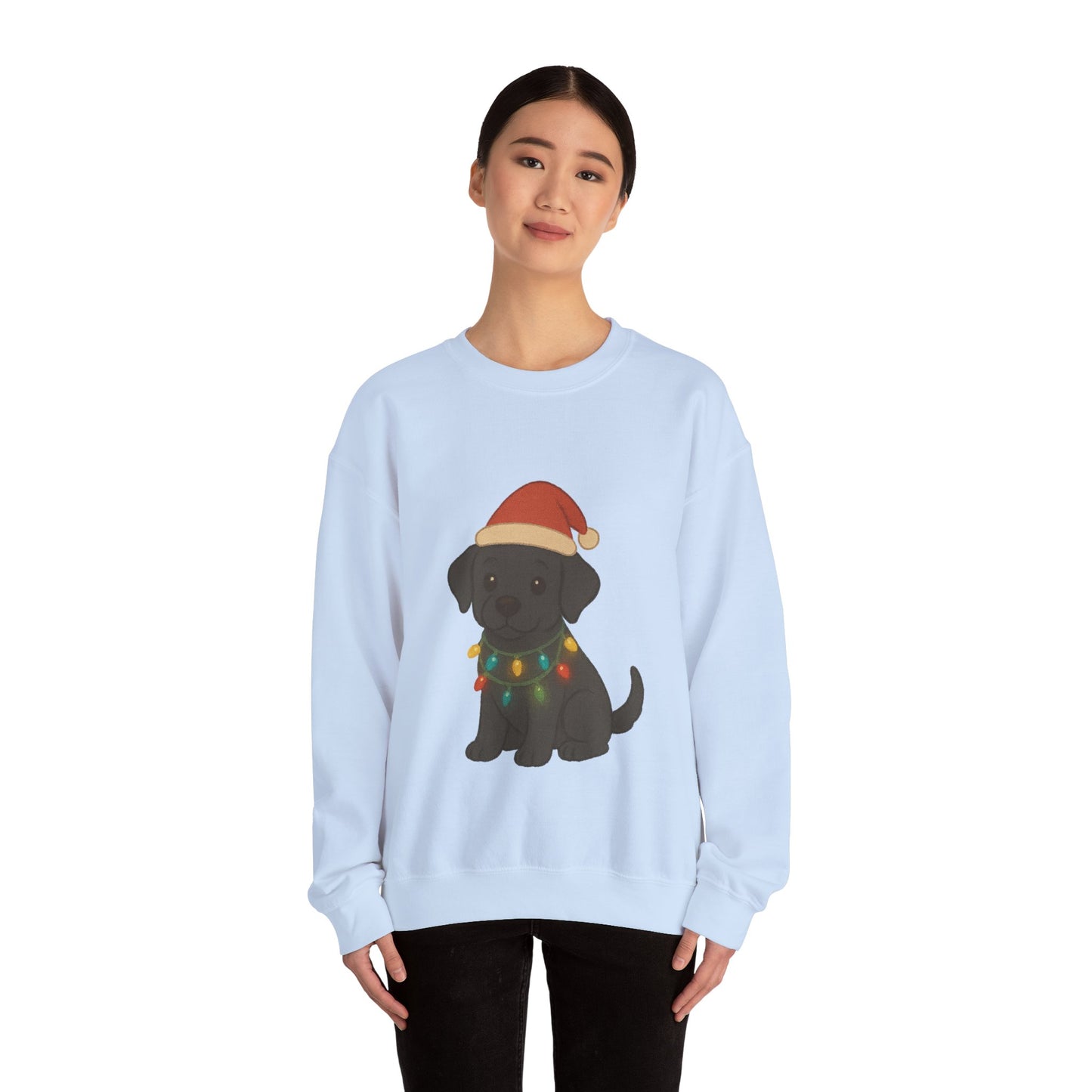 Christmas Black Labrador Jumper