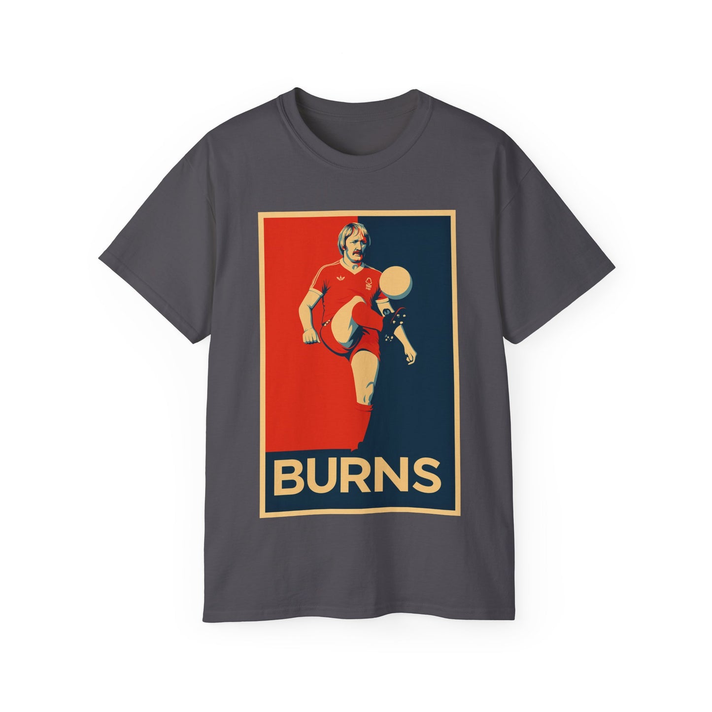 Kenny Burns Nottingham Forest Kick T-Shirt
