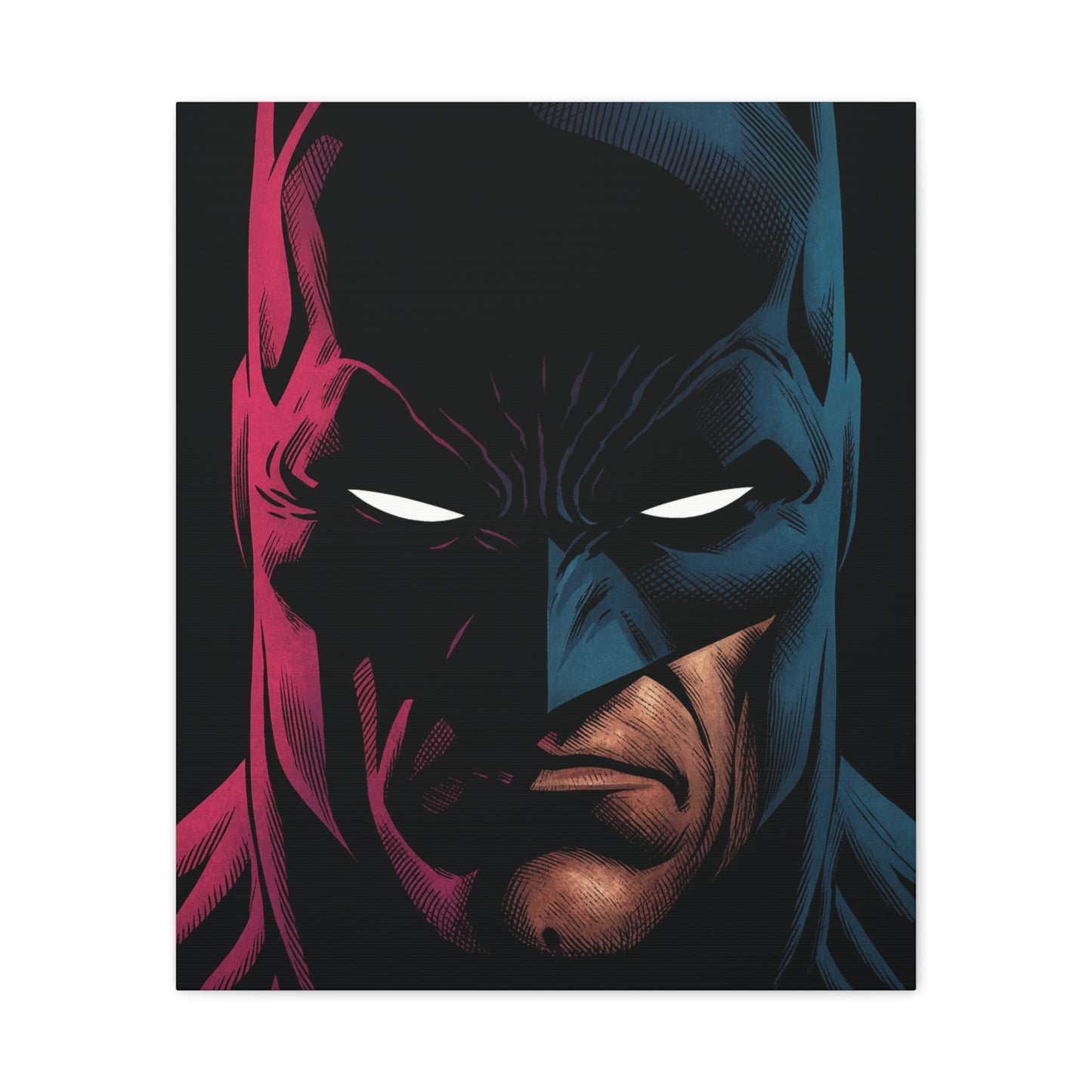 Batman Head Canvas