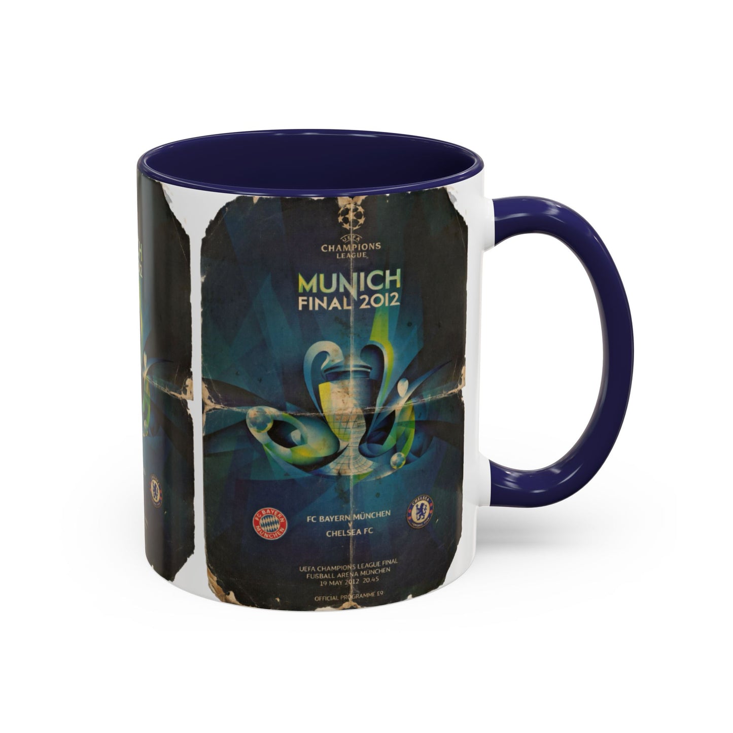2012 UCL Chelsea Bayern Munich Final Poster Accent Coffee Mug (11, 15oz)