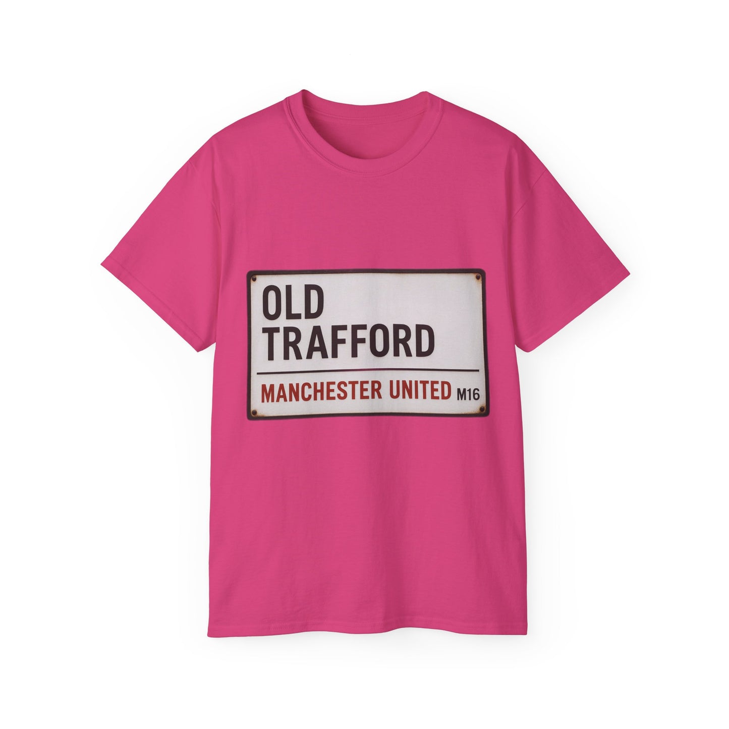 Manchester United Old Trafford Road Sign T-Shirt