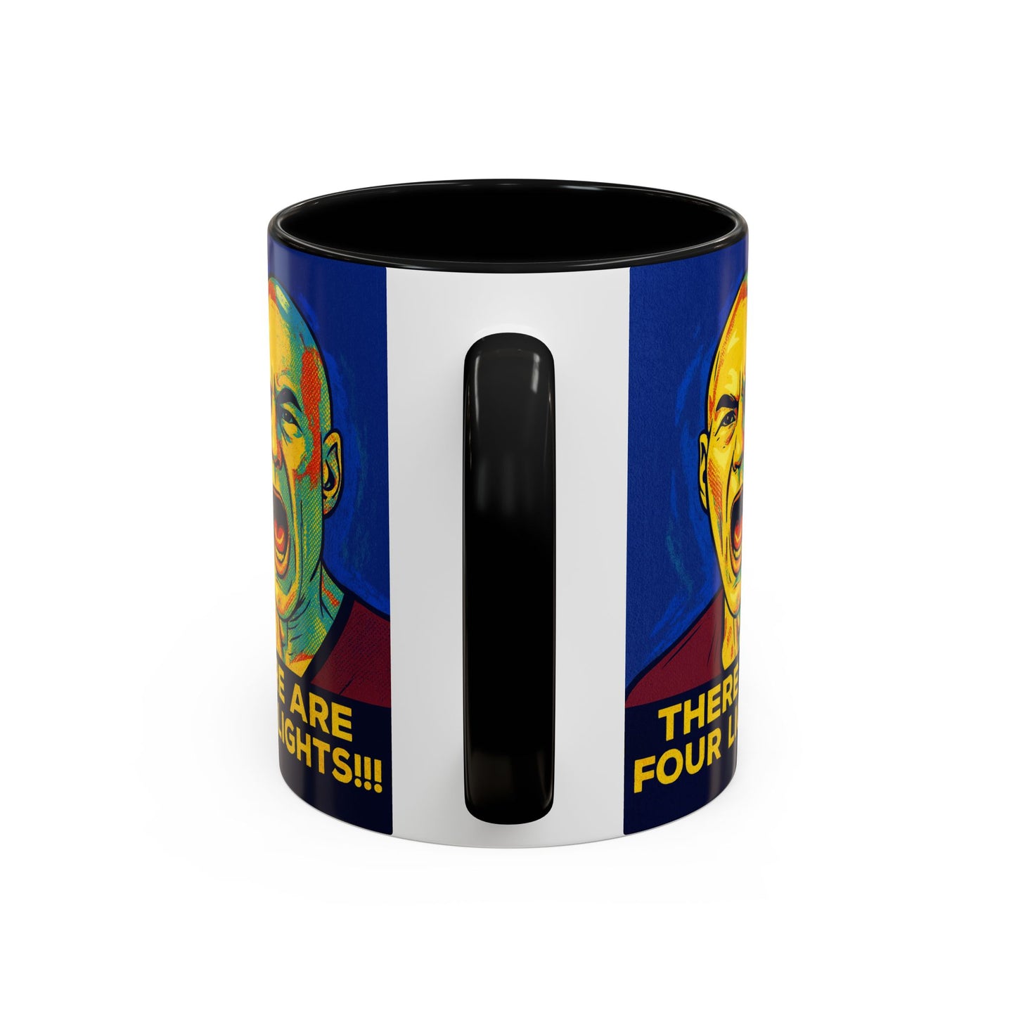 Star Trek Captain Picard Four Lights Mug