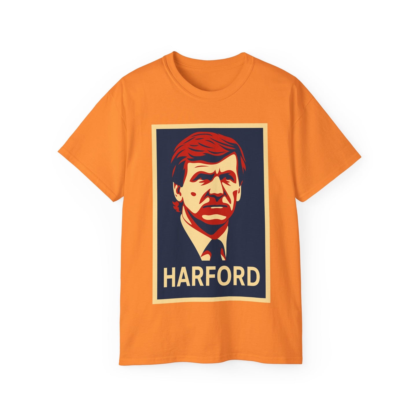 Ray Harford Hope Poster T-Shirt - Luton Town