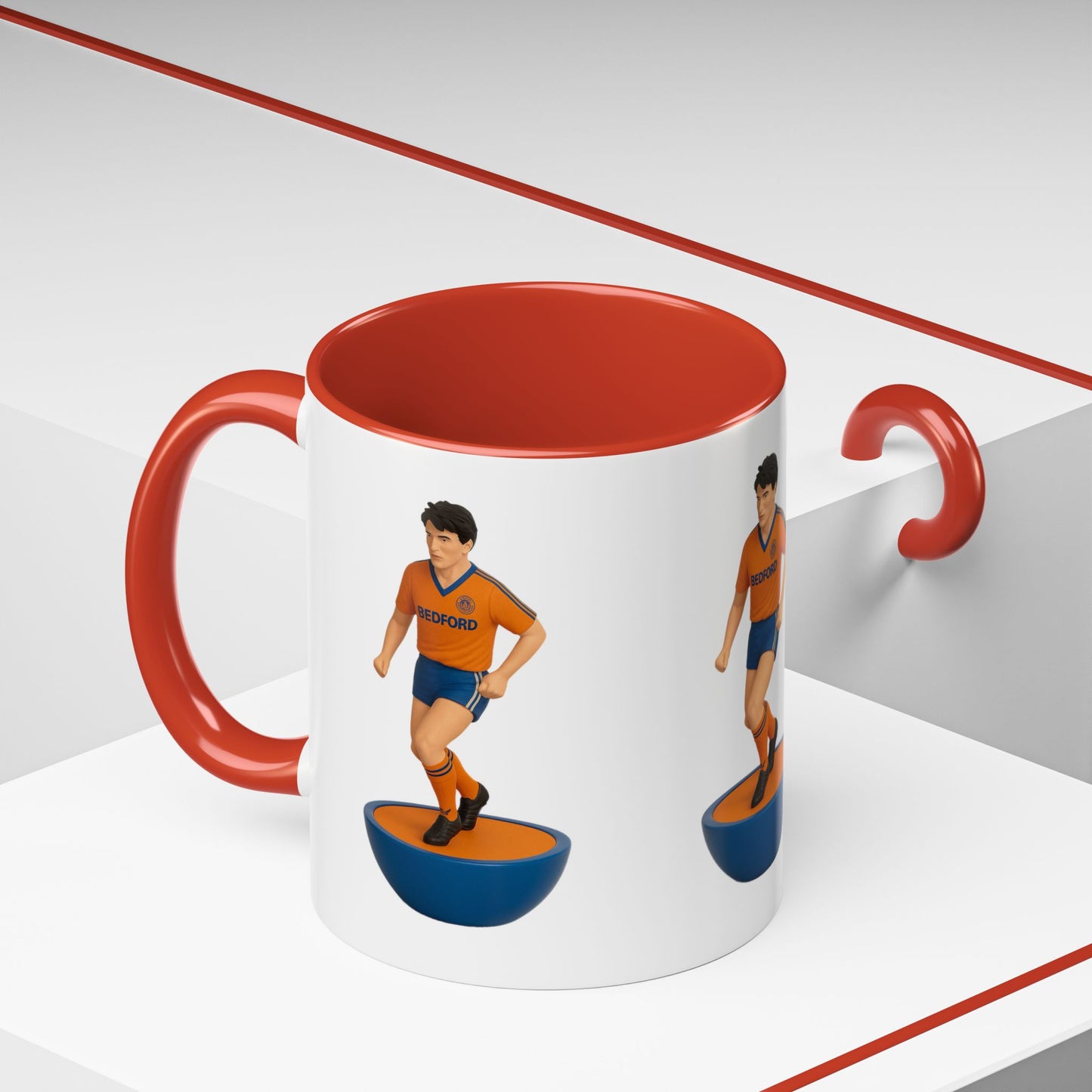 Mick Harford Subbuteo Mug - Luton Town