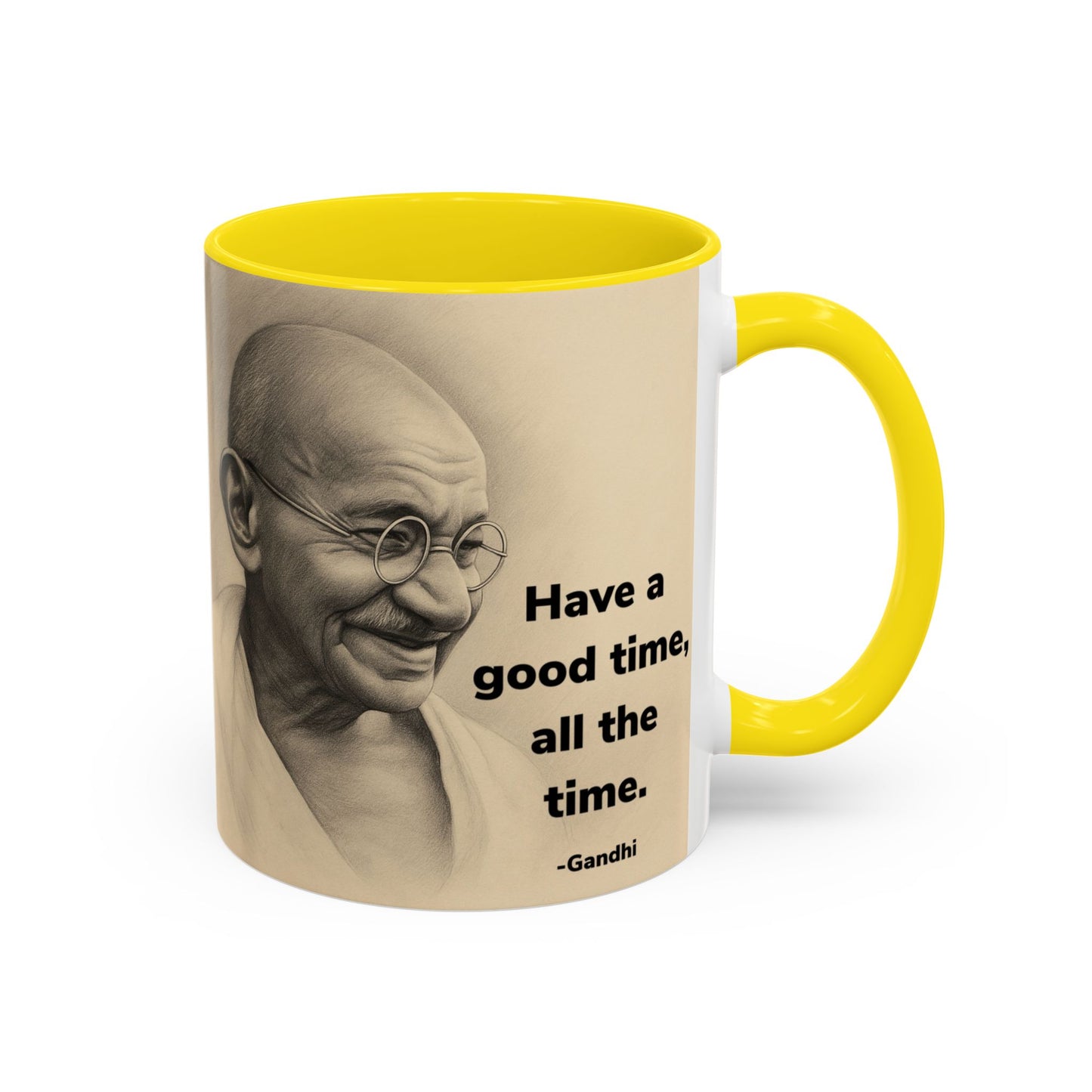 Inspirational Gandhi Quote Mug