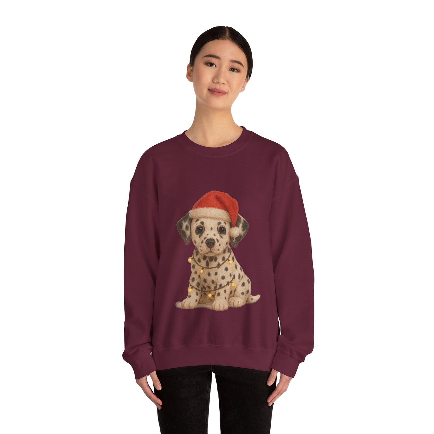 Dalmatian Puppy Christmas Jumper