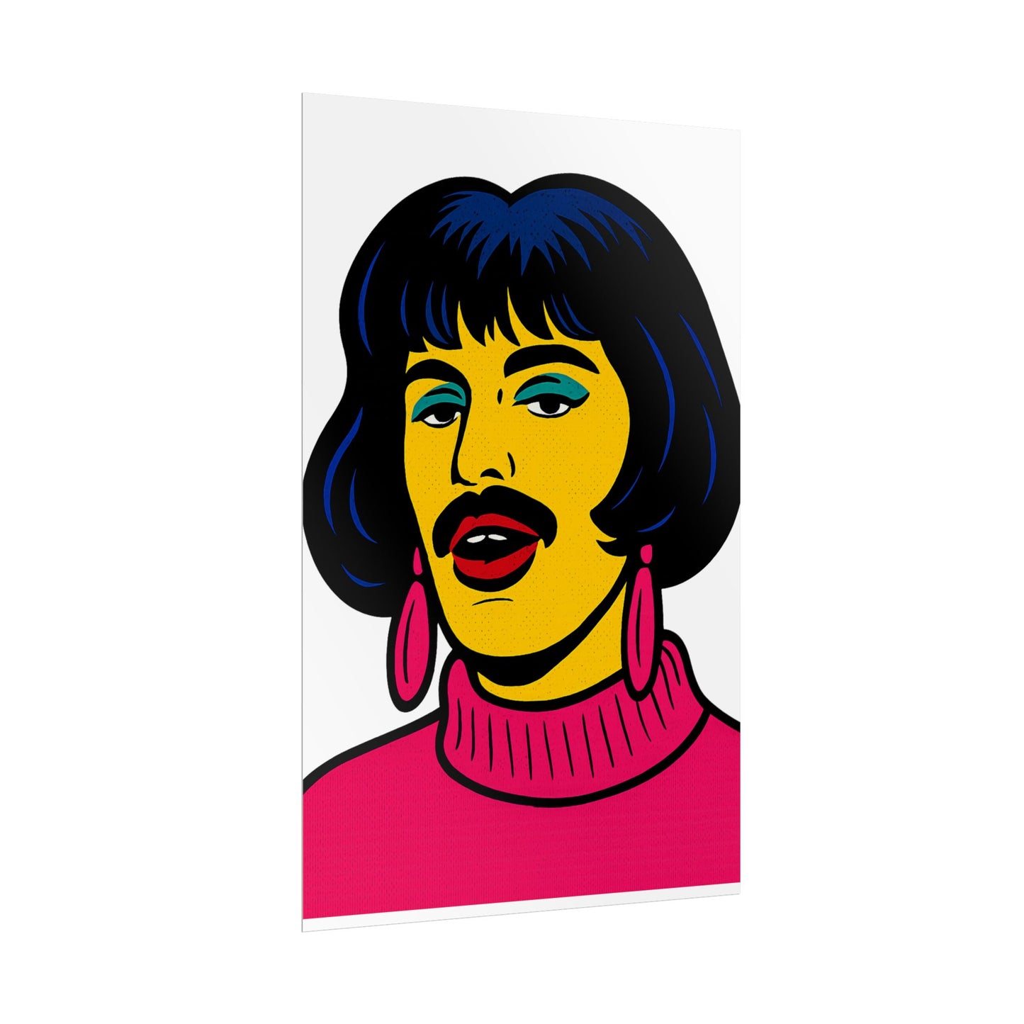 Mercury Pop Art I Want To Break Free Poster